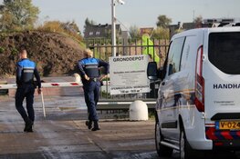 Drugsafval op gronddepot aangetroffen