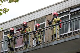 Brand in flatwoning Purmerend