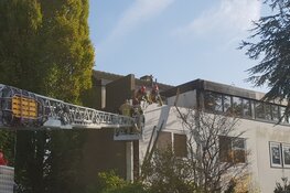 Brand in muur woning Landsmeer