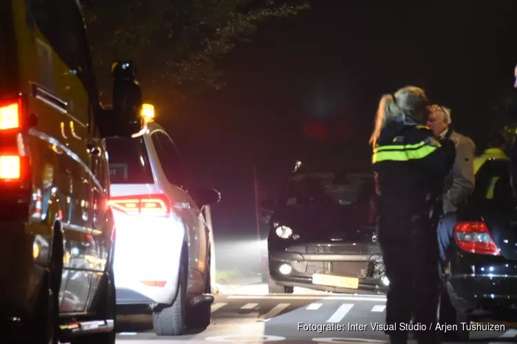Auto&#39;s botsten in Purmerend, kinderen betrokken