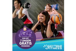 Alleen deze maand geldig bij Anytime Fitness Purmerend