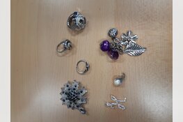Gestolen sieraden aangetroffen ten gevolge van insluipingen