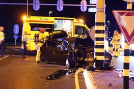Gewonde bij eenzijdig ongeval Edisonweg