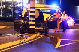 Gewonde bij eenzijdig ongeval Edisonweg