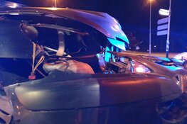 Twee auto&#39;s total loss bij ongeval