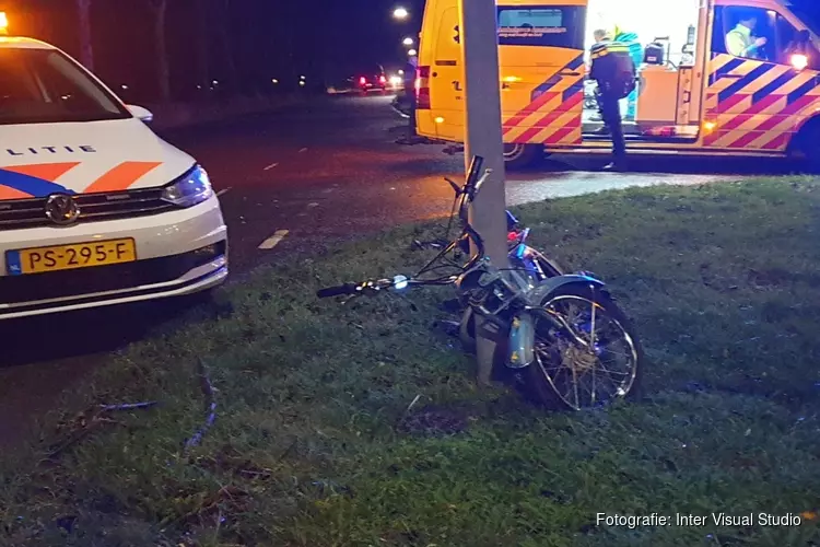 Bromfietser aangereden in Westbeemster