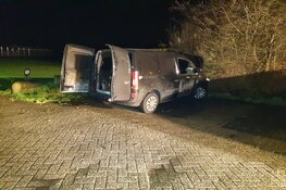 Bestelbus in brand in Purmerend