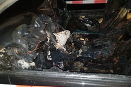 Bestelbus in brand in Purmerend