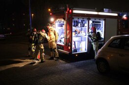 Shoarma vat vlam in grillroom Purmerend