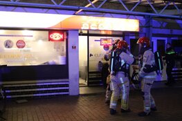 Shoarma vat vlam in grillroom Purmerend