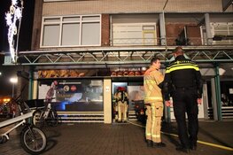 Shoarma vat vlam in grillroom Purmerend