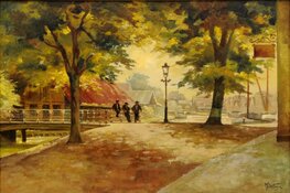 Schilderij van Maarten Oortwijn geschonken aan het Purmerends Museum