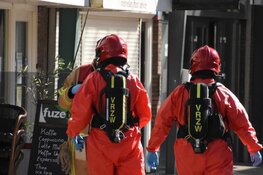 Persoon onderuit op Wormerplein