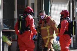 Persoon onderuit op Wormerplein