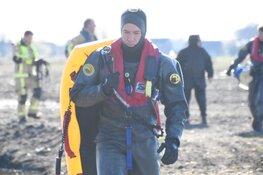 Jongen (13) zakt weg in drijfzand in Middelie