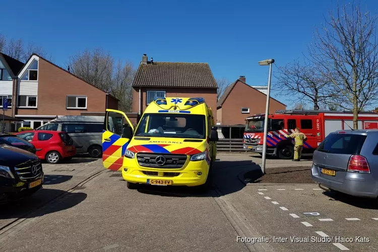 Man gewond na val van ladder