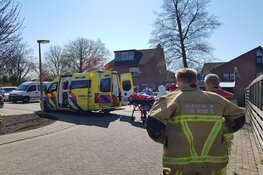 Man gewond na val van ladder