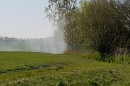 Brand bij boerderij Noordbeemster