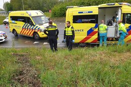 Auto in sloot in Purmerend