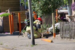 Gaslek in straat Purmerend
