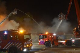 Grote brand in voormalig wijkcentrum