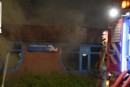 Grote brand in voormalig wijkcentrum