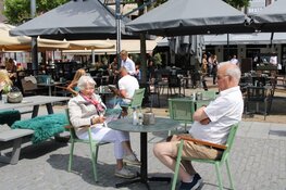 Volop genieten bij heropening terrassen op Purmerendse Koemarkt