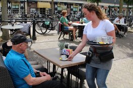 Volop genieten bij heropening terrassen op Purmerendse Koemarkt
