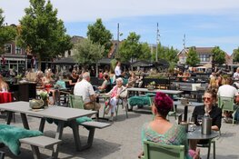 Volop genieten bij heropening terrassen op Purmerendse Koemarkt