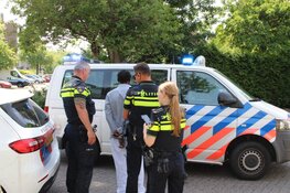 Aanhouding te voet in Purmerend