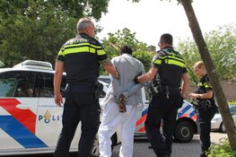 Aanhouding te voet in Purmerend