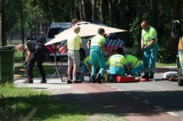Fietser zwaargewond in Purmerend