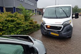 Botsing met twee auto&#39;s