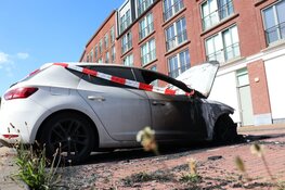 Auto in brand in Purmerend