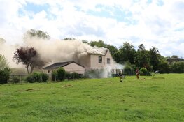 Grote brand in vrijstaande woning Zuidoostbeemster