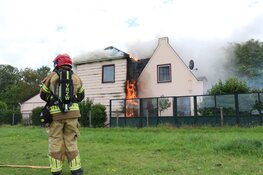 Grote brand in vrijstaande woning Zuidoostbeemster
