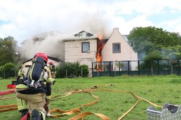 Grote brand in vrijstaande woning Zuidoostbeemster
