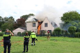 Grote brand in vrijstaande woning Zuidoostbeemster