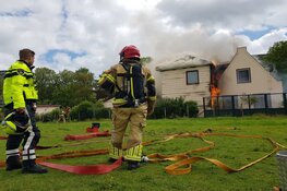 Grote brand in vrijstaande woning Zuidoostbeemster