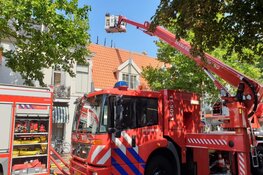 Wéér brand in binnenstad Purmerend