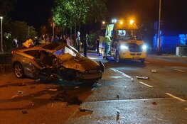 Wilde achtervolging eindigt in ongeluk