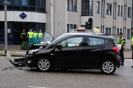 Politie voertuig betrokken bij ongeval Purmerend
