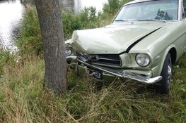 Oldtimer uit '65 total loss