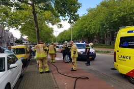 Meisje komt met been vast te zitten in fietswiel en moet naar ziekenhuis (Purmerend)