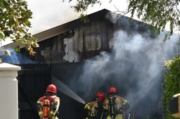 Brand in schuur Westbeemster