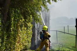 Brand in schuur Westbeemster