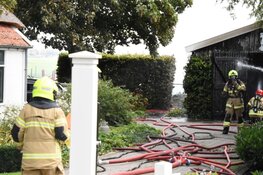 Brand in schuur Westbeemster