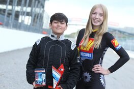 Karter Rishan Jacobs schittert op NK met fraaie inhaalacties en tweede plaats: “Ik ben een echte racer”