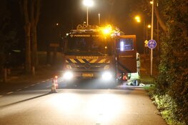 Brommer in brand in parkje Purmerend