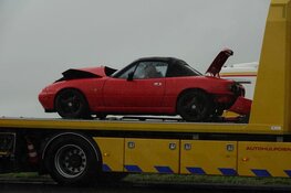 Auto&#39;s botsen op A7 bij Wormerveer, twee ambulances ter plaatse